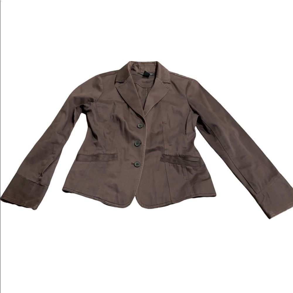 New York & Co Brown Blazer Jacket 6